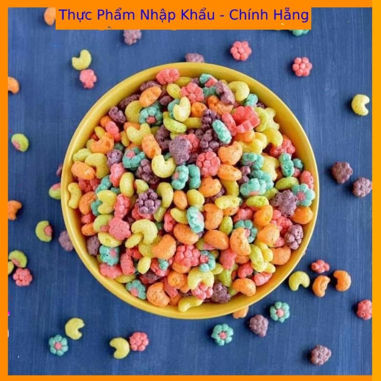 Bánh / Ngũ Cốc Ăn Sáng Trix 6 Fruit Shapes - Hộp 303g - Ngũ Cốc Trẻ Em Giàu Dinh Dưỡng, Thơm Ngon