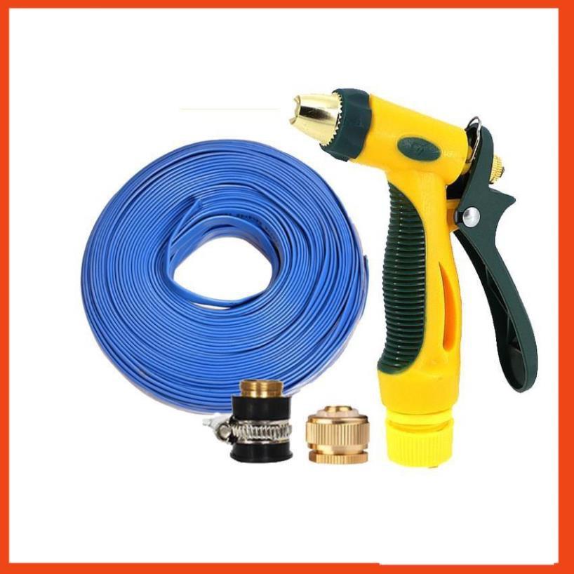 Bộ dây vòi xịt nước rửa xe, tưới cây tăng áp 3 lần,loại 3-5M  206317