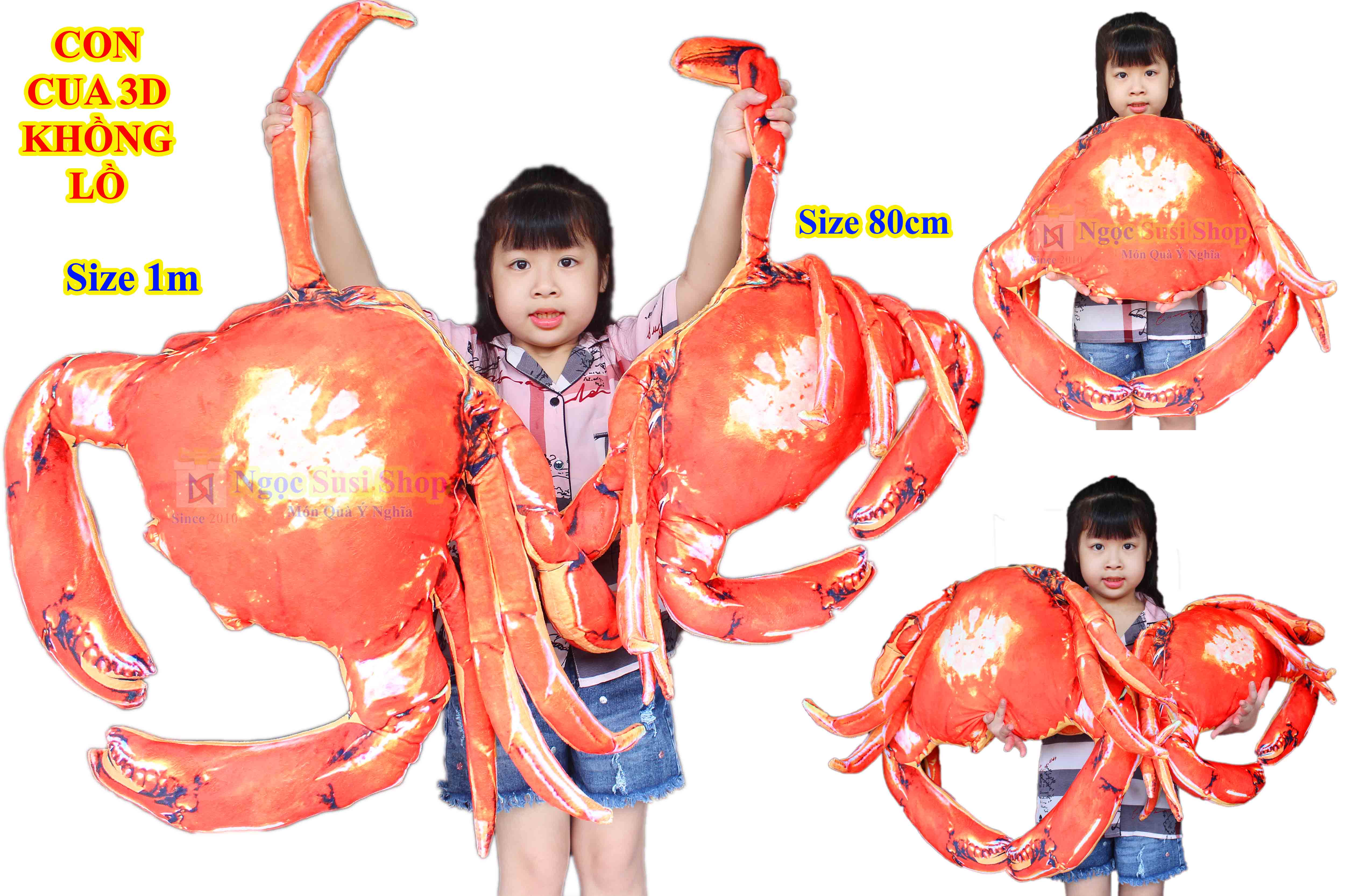 GẤU BÔNG CON CUA ĐỎ CÀ MAU SIÊU TO