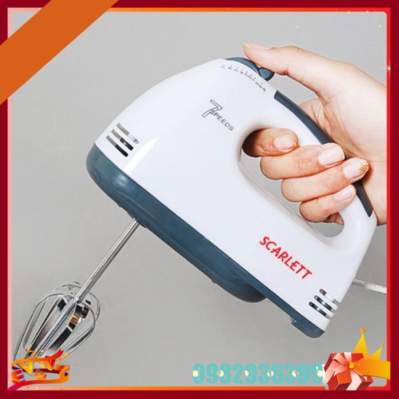 Máy Đánh Trứng – Scarlett 180W – Máy Đánh Trứng Cầm Tay Giá Rẻ - Máy Đánh Bột Làm Bánh - Hàng Chính Hãng