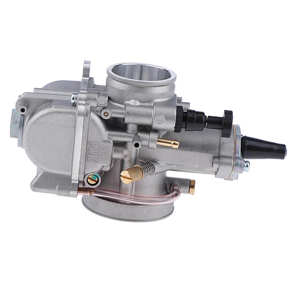 PWK 34mm Carburetor Carb for 2 Stroke Motorcycle Scooter Dirt Bike UTV ATV