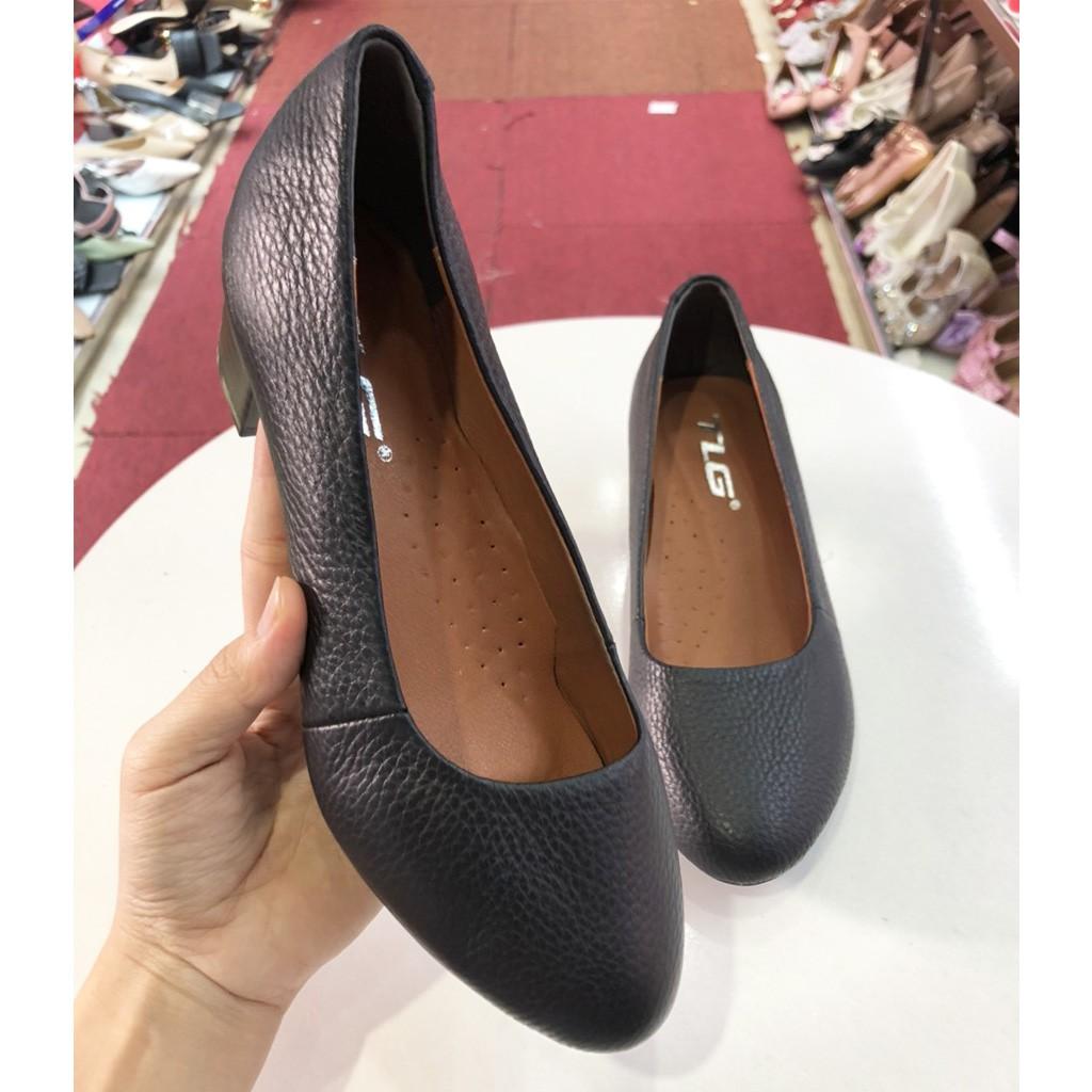 Giầy nữ da thật thời trang phong cách 21680