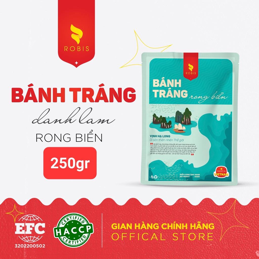 Bánh tráng rong biển ROBIS đậm đà gia vị thơm ngon 250g