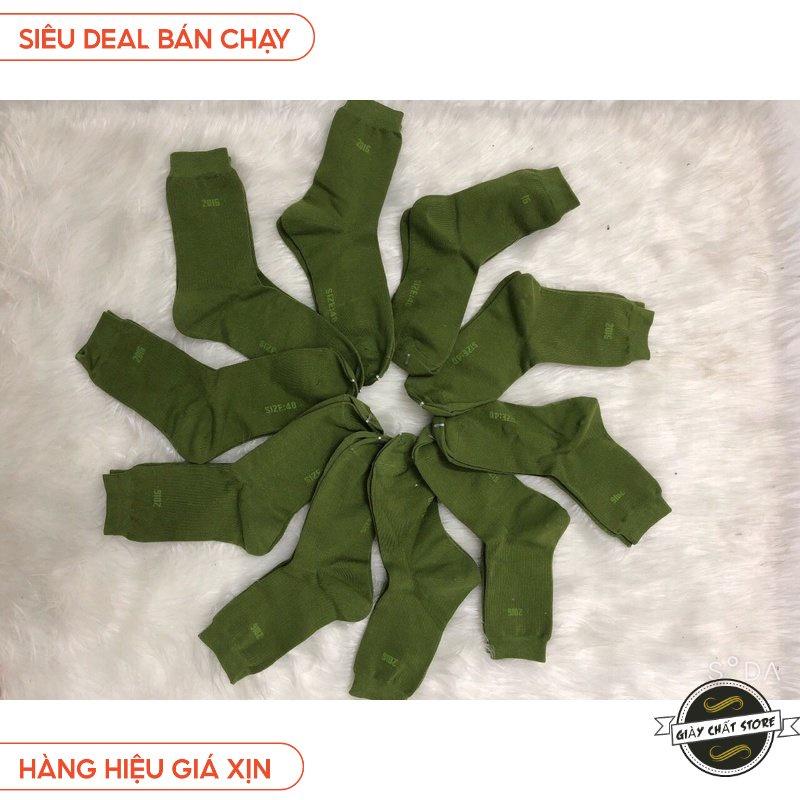 Vớ Xanh - Tất, vớ màu xanh nõn chuối ( Màu xanh ) SQ CA BĐ MÃ SQ1