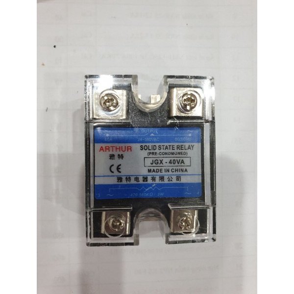 Rơ le bán dẫn Athur JGX-1 D48100A , 100VA, 40VA, 40DA, 40AA, 50VA, 60Va, 60DA, 80VA, 80DA
