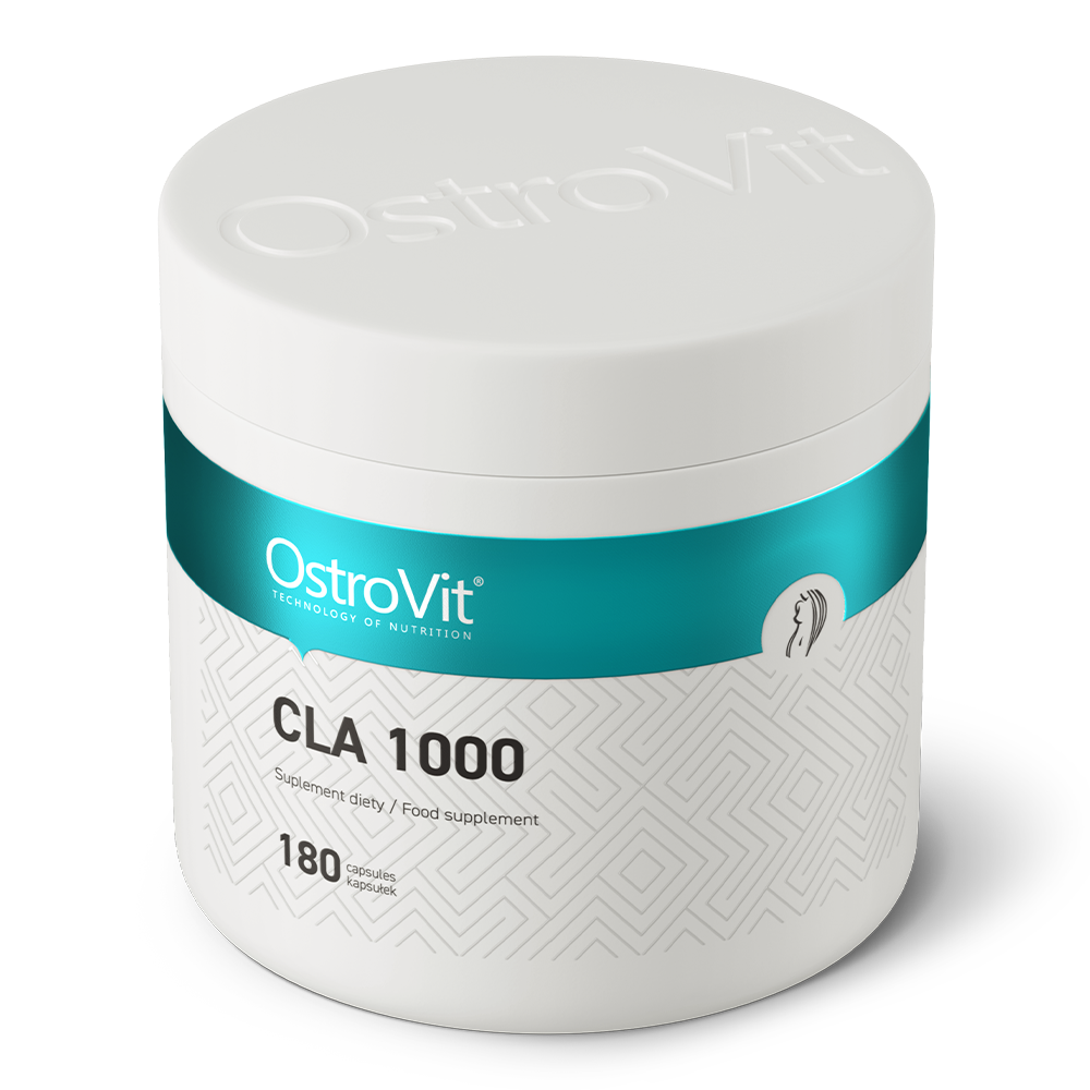 Viên Uống OstroVit CLA 1000mg (180 viên) | Hỗ Trợ Phân Giải Mỡ Tự Nhiên | Nhập khẩu Ba Lan