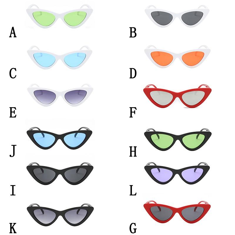 Kính mát mắt mèo phong cách retro thời trang