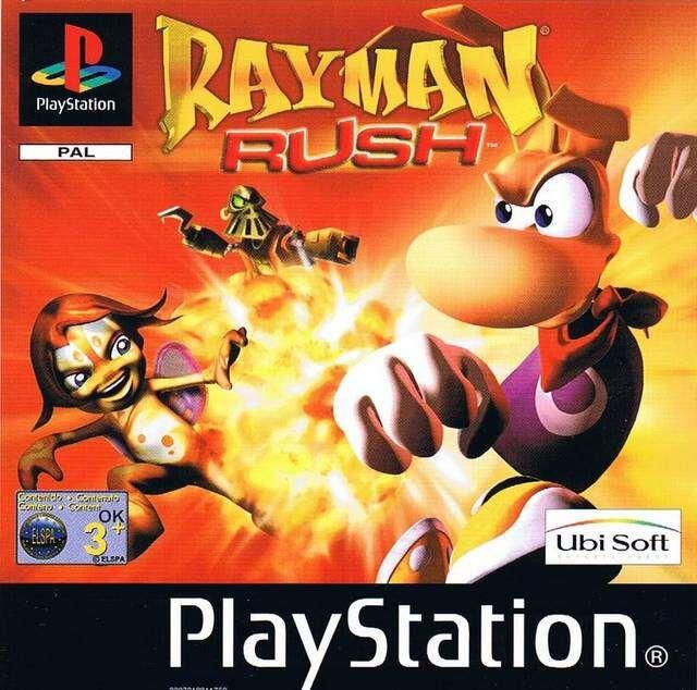 Game ps1 rayman rush