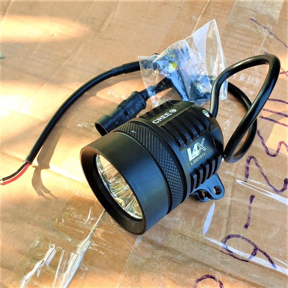 Bộ đèn trợ sáng xe máy L4X loại tốt siêu sang chống nước lắp các xe