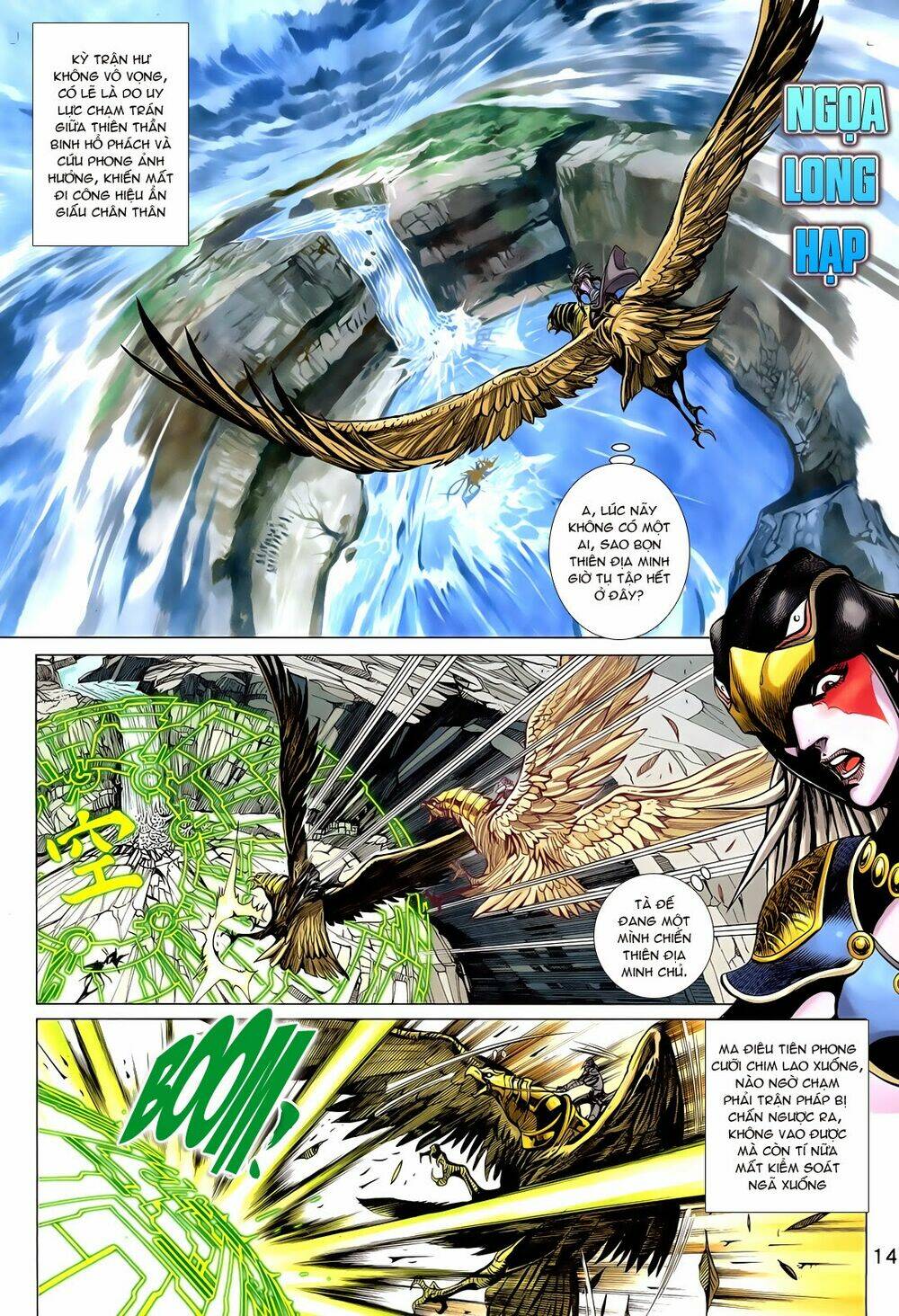 thần binh vấn thiên chapter 10 13