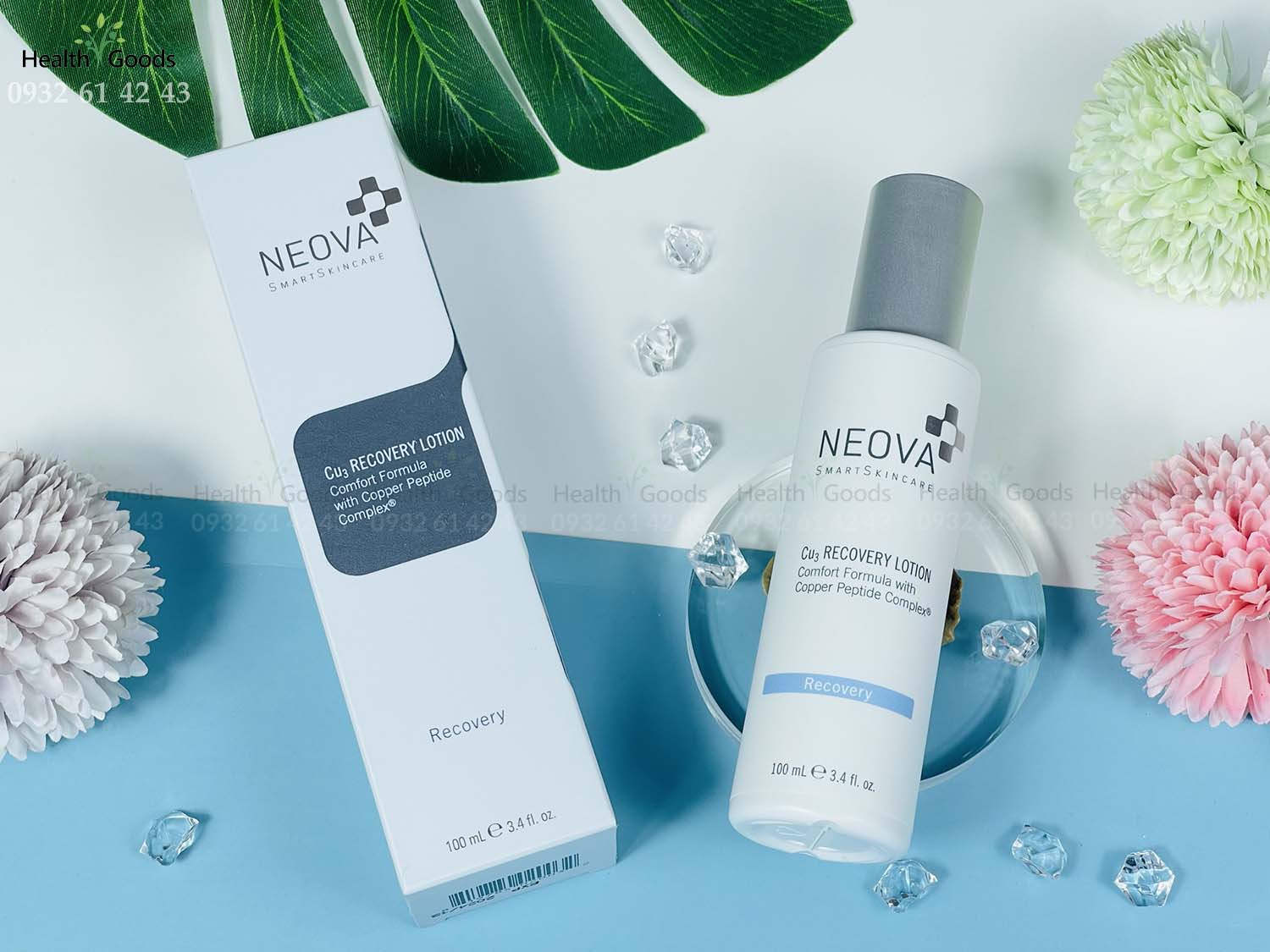 Kem phục hồi da tổn thương Neova Cu3 Recovery Lotion 100ml