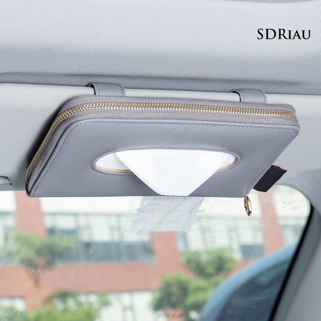 Hộp Đựng Khăn Giấy Treo Trên Xe Hơi Tiện Dụng