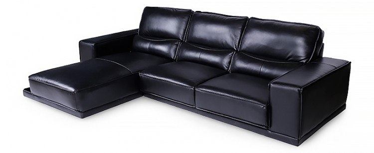 Sofa da chữ L góc phải Juno Finn 260 x 168 x 88 cm