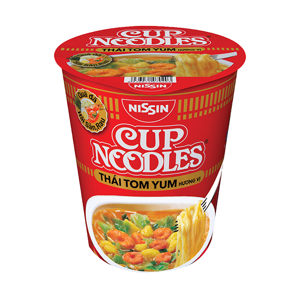 (COMBO 6 LY) MÌ LY CUP NOODLES - Hương vị Thái Tomyum 71g