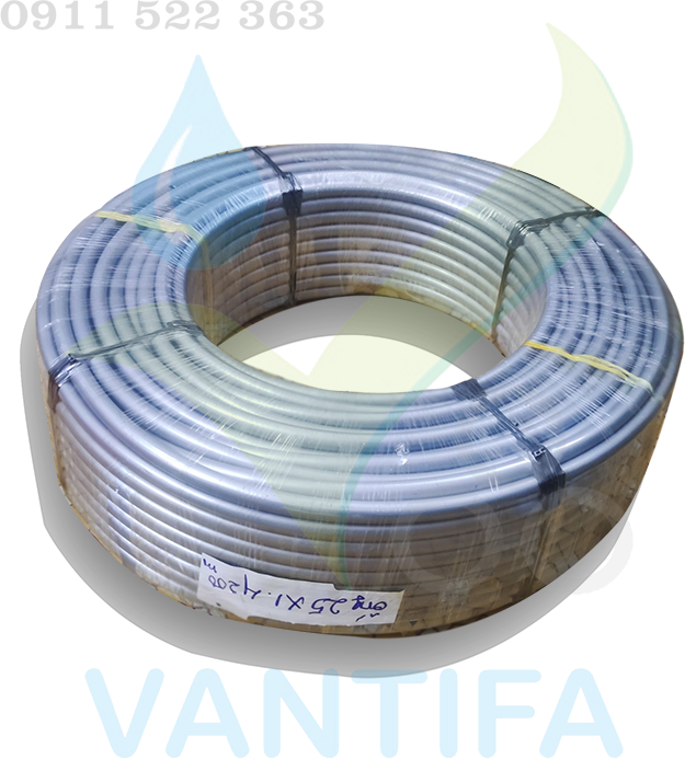 Ống LDPE 25mm 25x1.4 PN 6Bar,  MÀU XÁM 6 BAR VANTIFA dây tưới cây phun mưa nhỏ giọt