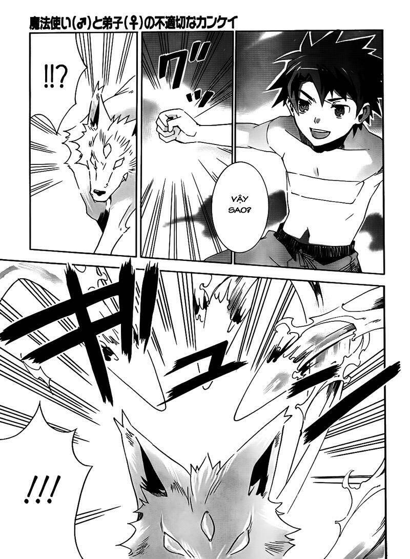 mahoutsukai () to deshi () no futekisetsu na kankei chapter 7 21