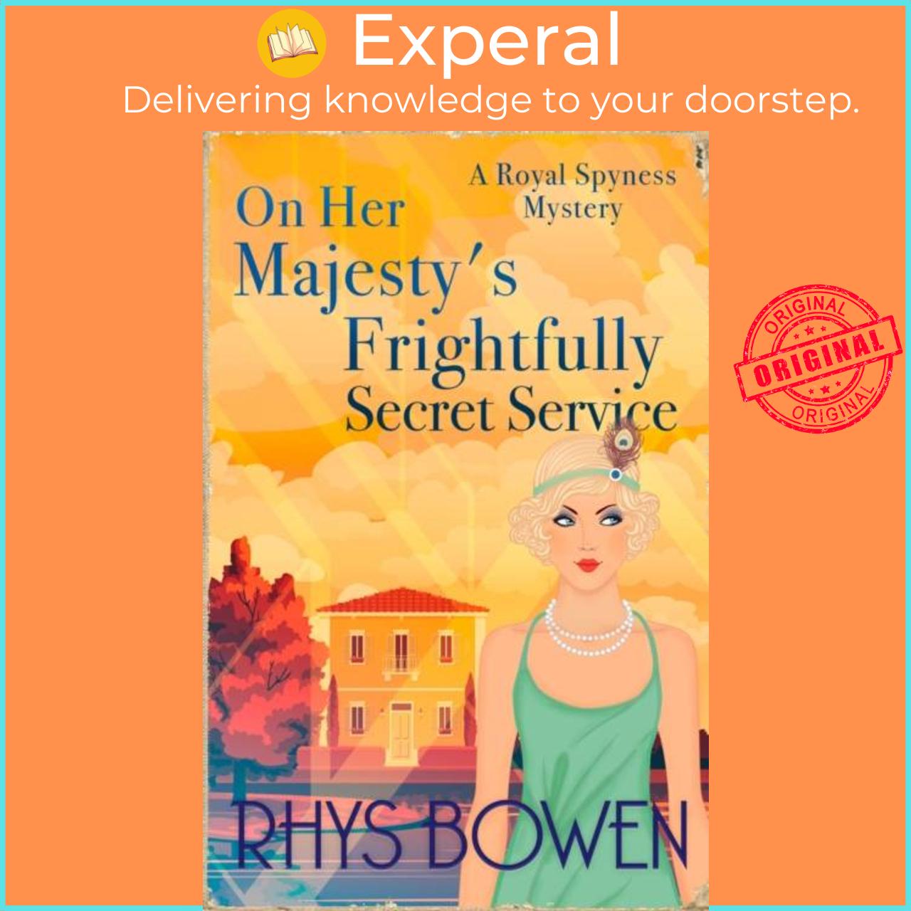 Hình ảnh Sách - On Her Majesty's Frightfully Secret Service by Rhys Bowen (UK edition, paperback)