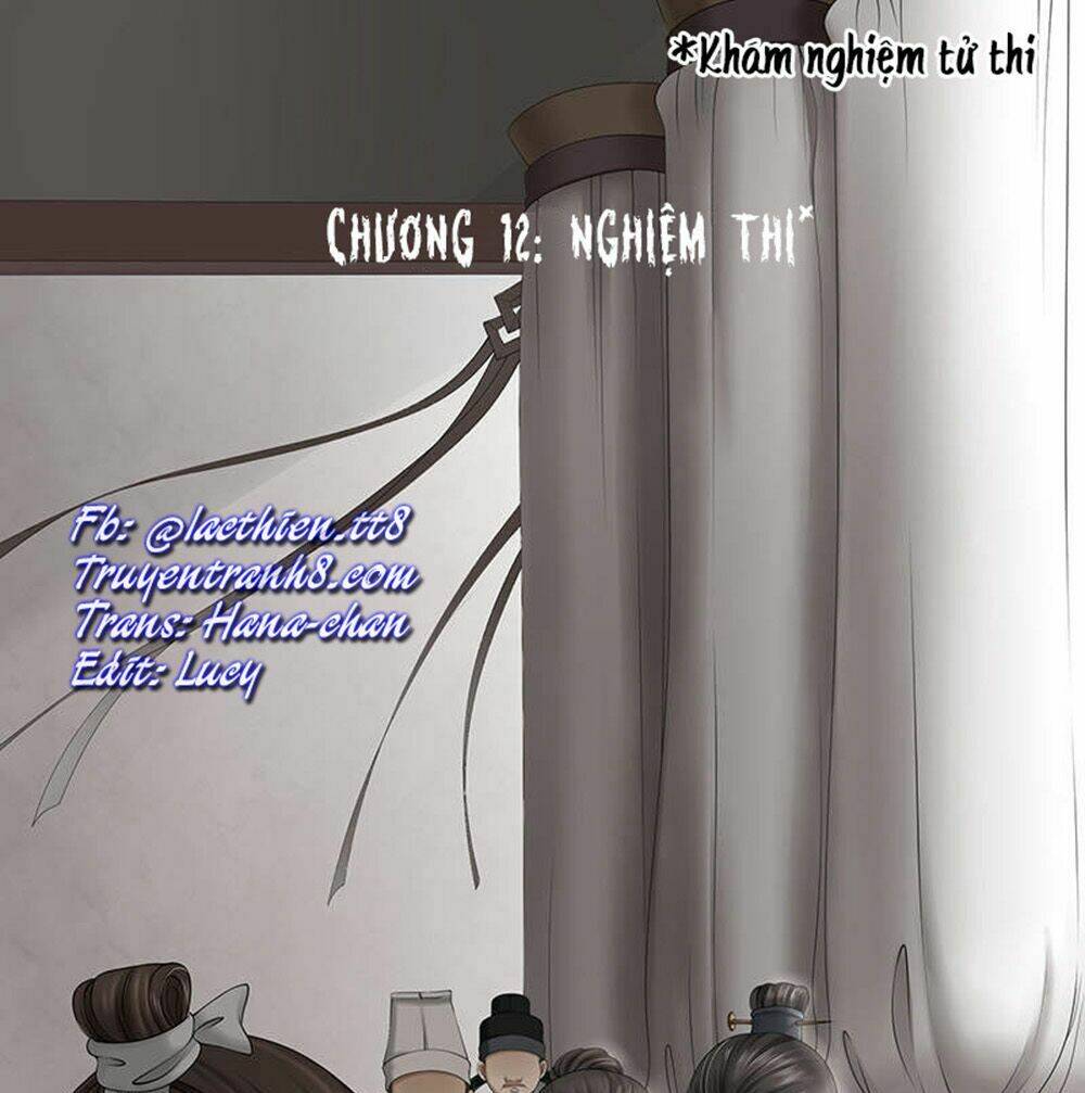 nữ ngỗ tác họa cốt chapter 12 3