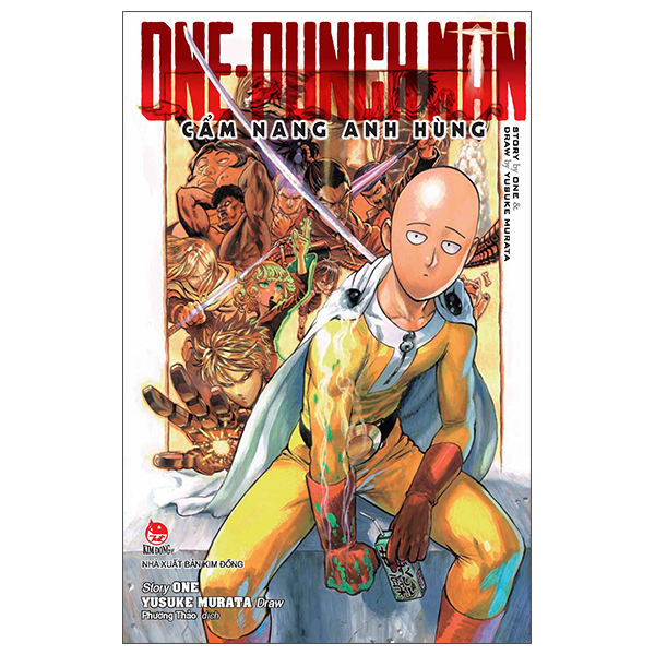 One Punch Man Cẩm Nang Anh Hùng - Tặng Kèm Sticker, tranh Màu + Bookmark PVC