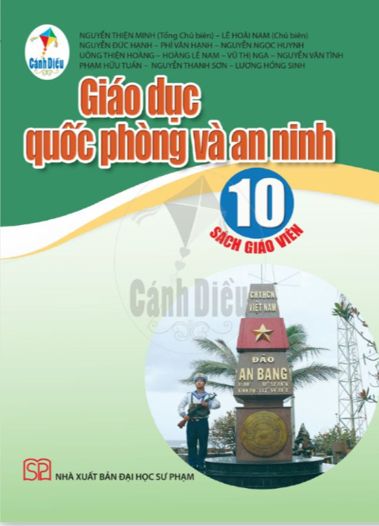 Sách giáo viên Giáo dục Quốc phòng và An ninh lớp 10 (Bộ sách Cánh Diều)