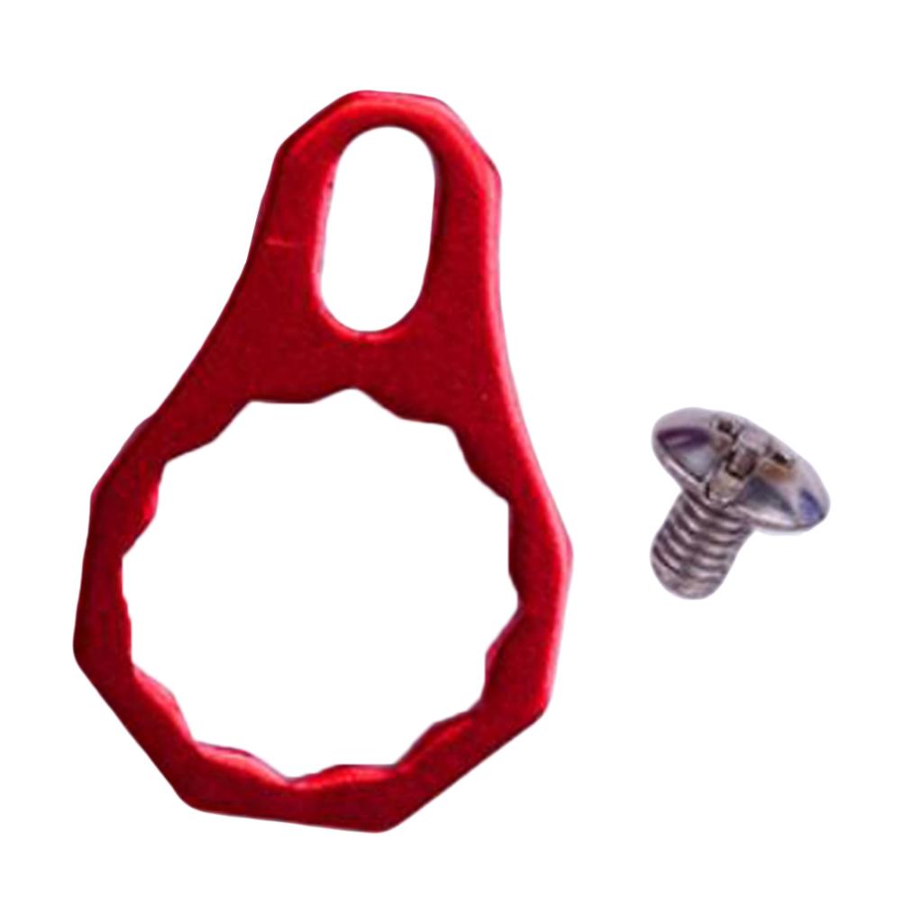 2Pcs Reels Locking Plate Left/Right Baitcasting Tackle DIY Fishing Accessory