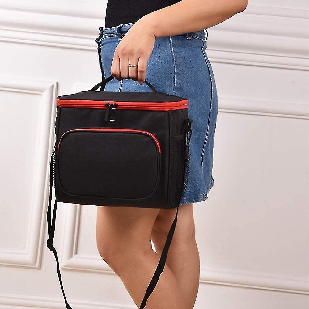 Túi ăn trưa có dung tích lớn, bền và dễ dàng để làm sạch, có thể được sử dụng trong văn phòng, ở trường, tại buổi dã ngoại, với vai có thể tháo rời