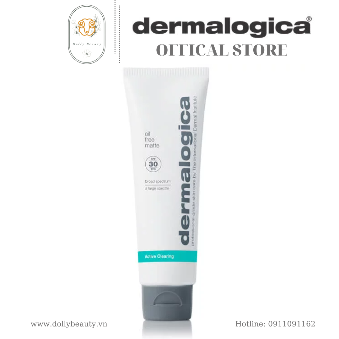 Kem chống nắng dành cho da dầu OIL FREE MATTE SPF30 của Dermalogica - Dolly Beauty