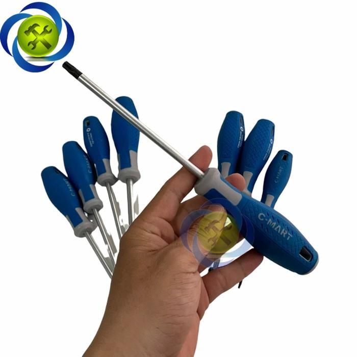 Bộ tua vít đầu sao 8 chi tiết C-Mart C0362