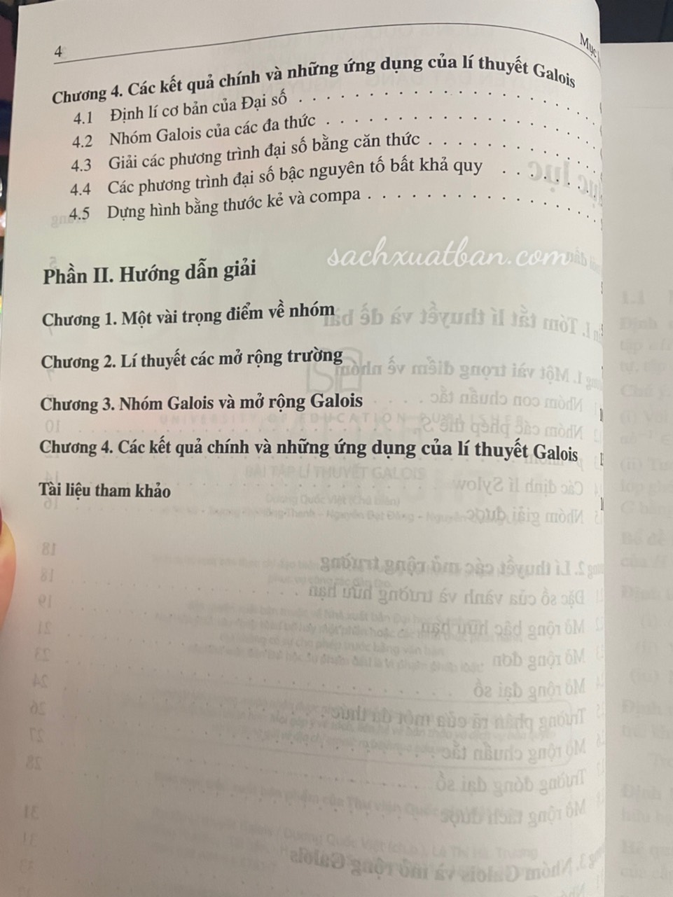 Sách Bài Tập Lý Thuyết Galois