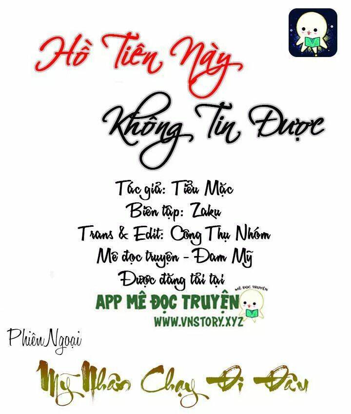 hồ tiên này không tin được chapter 30.5 2