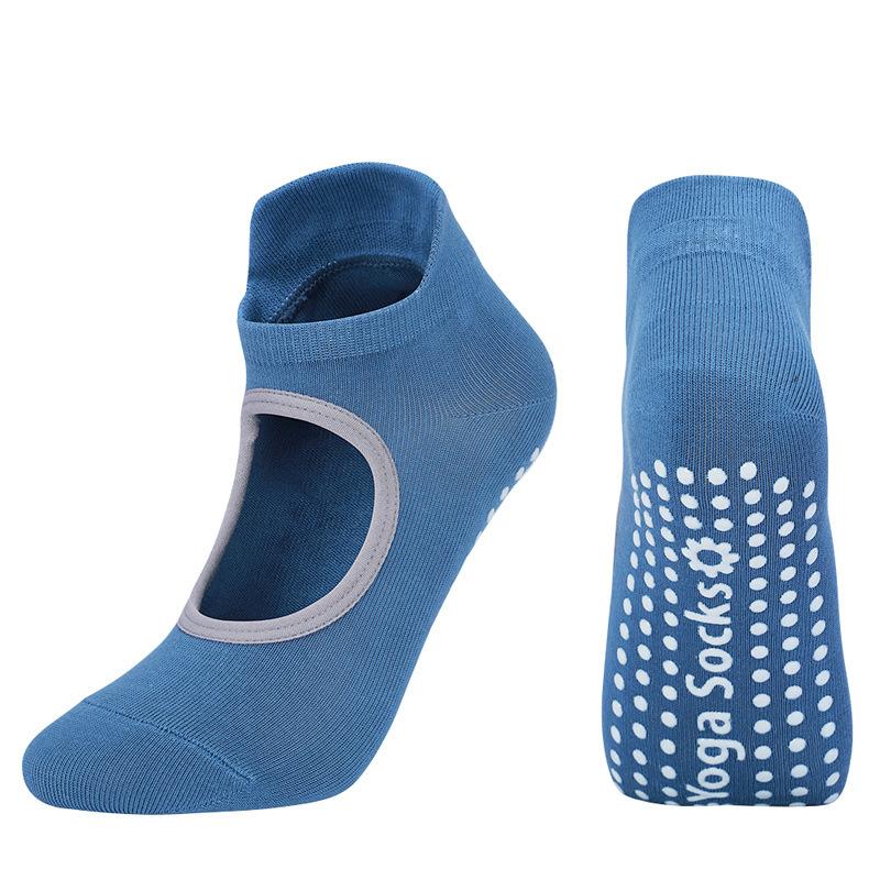 Cộng với kích thước nữ đàn ông yoga pilates vớ thể thao bằng cotton chống trượt trong nhà tập thể dục trong nhà Color: Pink Size: US 5-12 EU35-42