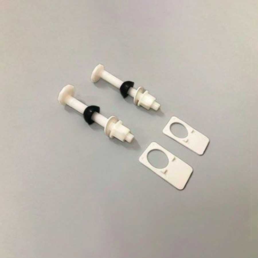 Nắp bồn cầu rơi êm Hùng Anh HA10 chất liệu nhựa nguyên sinh ABS, POM, trọng lượng 1.8kg - Hoa Sen Home - Hàng chính hãng