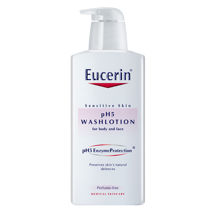 Sữa Tắm Không Mùi Dành Cho Da Nhạy Cảm Eucerin Ph5 Washlotion (400ml)