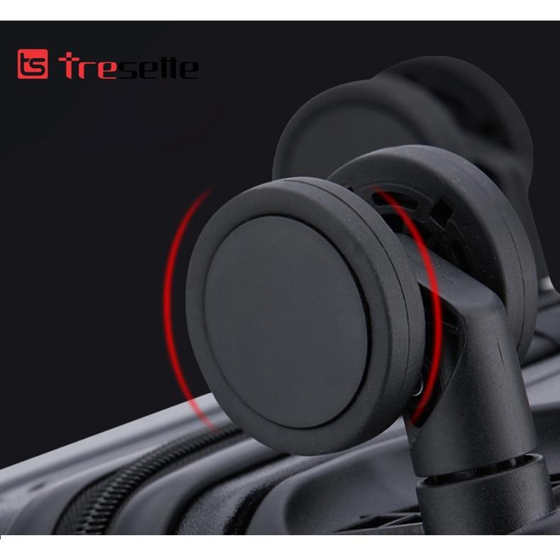 Vali khóa sập cao cấp nhập khẩu Hàn Quốc Tresette 2918 Có Ngăn Đựng Latop Cổng Sạc USB
