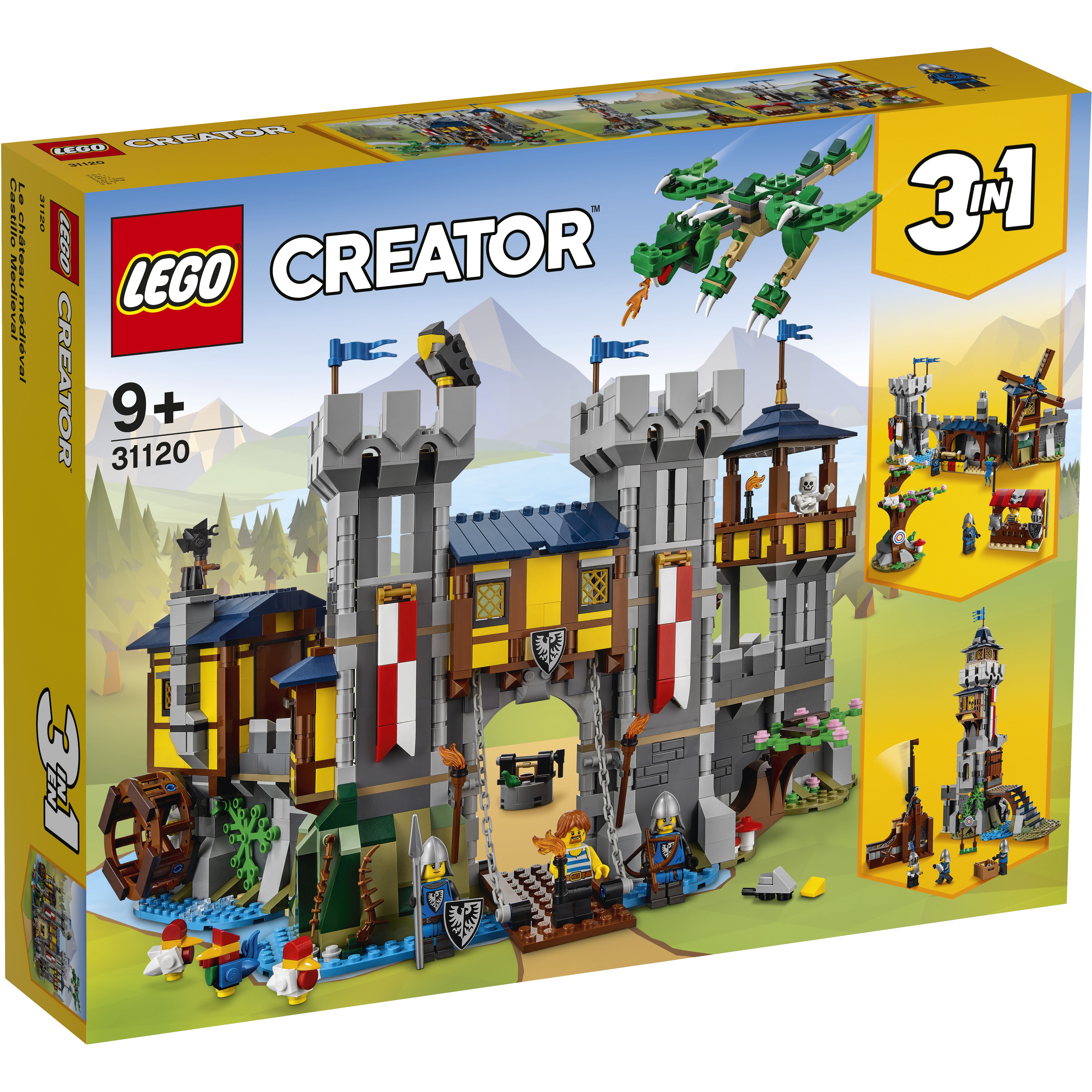 LEGO Creator 31120 Lâu đài thời trung cổ (1426 chi tiết)