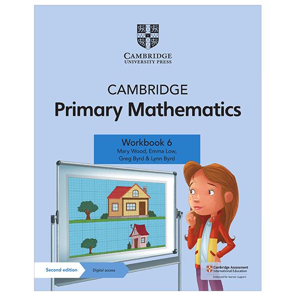 Sách ngoại văn: Cambridge Primary Mathematics - Workbook 6 With Digital Access (1 Year) (2nd Edition)