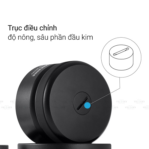 Dụng cụ phân tán bột cà phê sau khi xay dạng kim xoay CAFE DE KONA