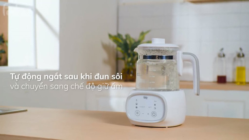 MÁY ĐUN NƯỚC VÀ HÂM NƯỚC PHA SỮA ĐIỆN TỬ FATZ BABY QUICK 9 FB3526TN