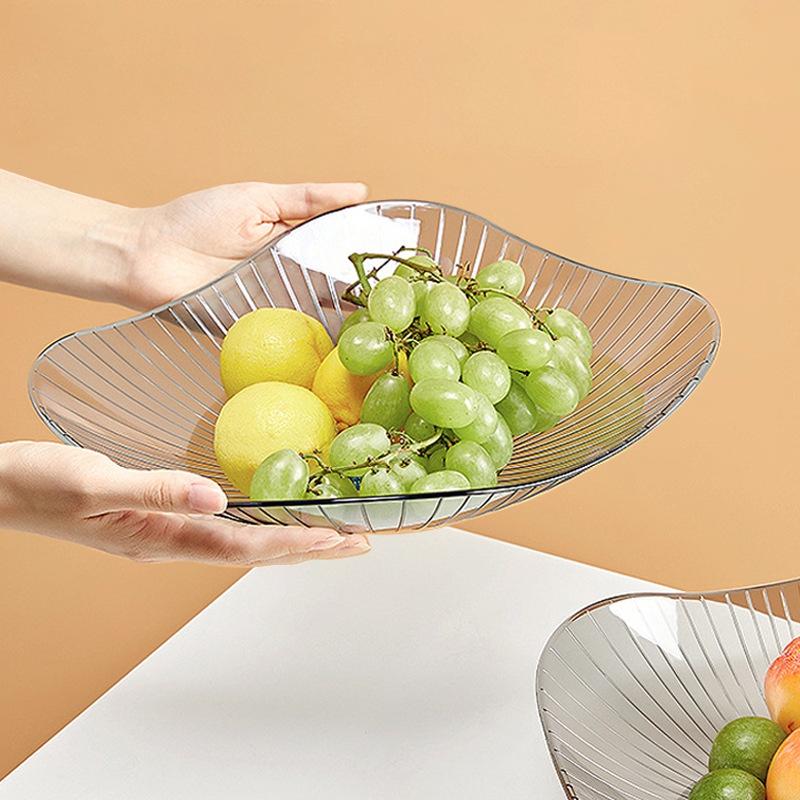 PVN47422 Đĩa Đựng Trái Cây Bằng Nhựa Phong Cách Bắc Âu Sáng Tạo