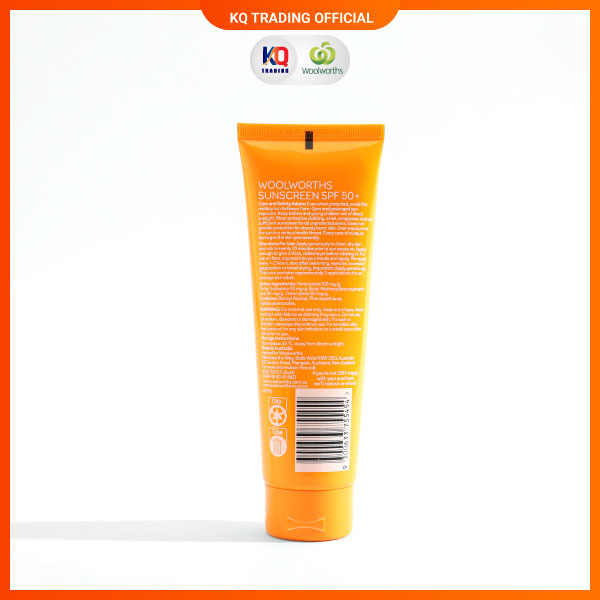 Kem chống nắng phổ rộng Woolworths Sunsreen Every day SPF 50+ 100ml nhập khẩu Australia