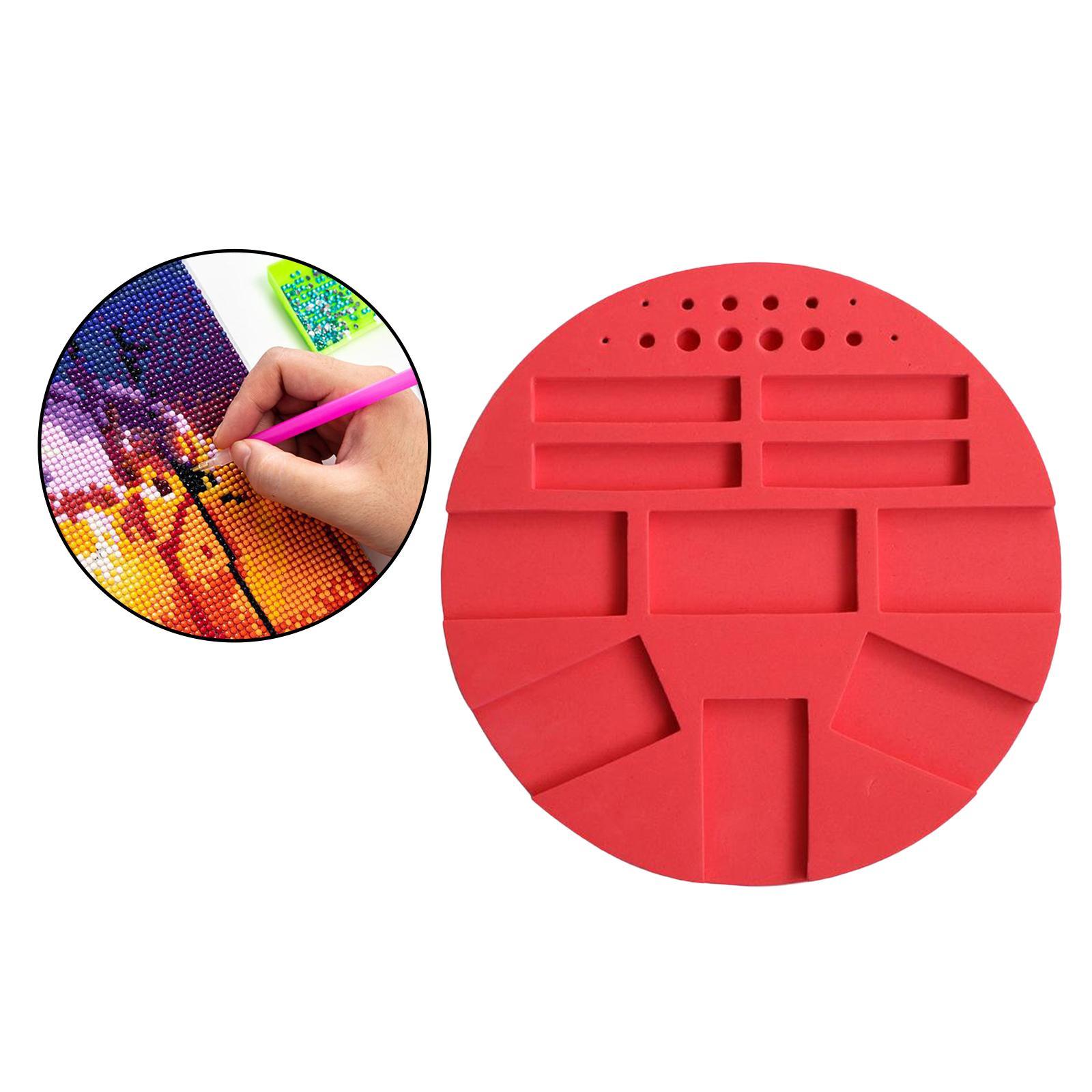Diamond Painting Tray Organizer Holder Diamond Painting Kits Drill Pens Beads Storage Tools for DIY Arts Crafts