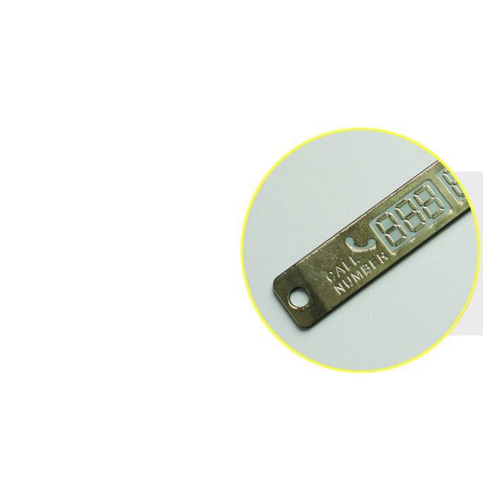 Bảng ghi dành cho xe ô tô dùng khi đỗ xe