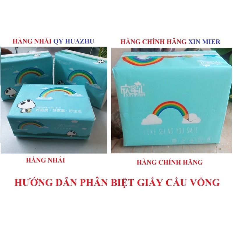 THÙNG 30 GÓI GIẤY ĂN CẦU VỒNG XIN MIER SIÊU DAI