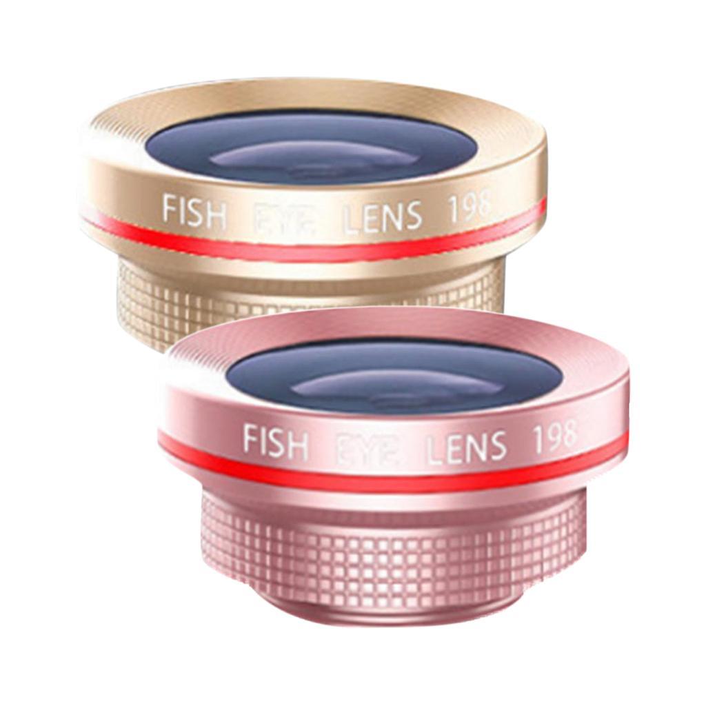 Super 198 ° Fisheye Lens Wide Angle Lens Cell Phone Camera Lens For Smartphones \u0026 Tablet And Other