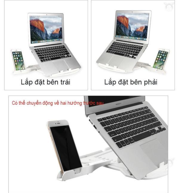 Giá Đỡ Laptop Điện Thoại COOSKIN Thiết kế đế xoay - Riki Shop