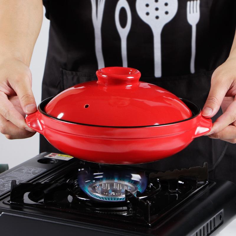 Giao hàng nhanh soong gốm Yingyu lửa mở nồi nấu khô nồi canh nồi hầm nồi canh hộ gia đình nồi canh vàng gà hầm đất sét nồi canh soong nông