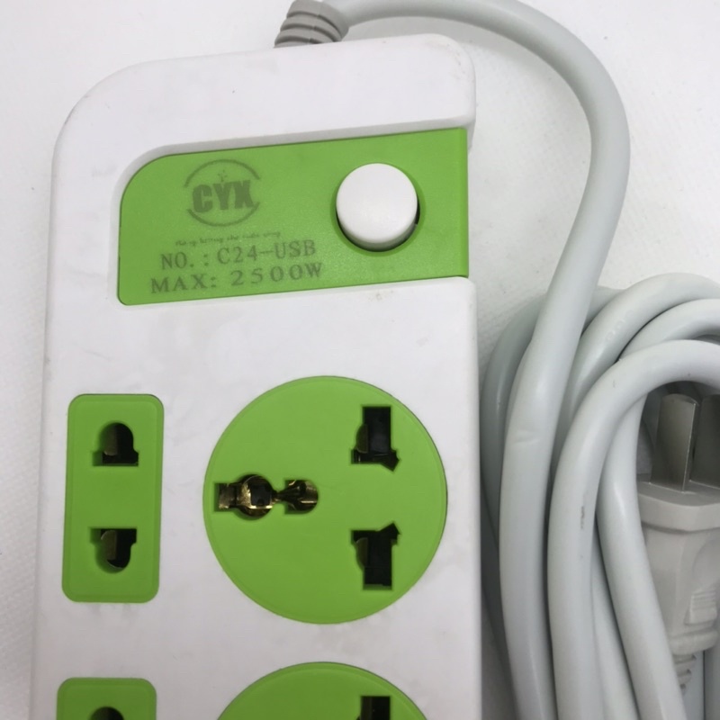 Ổ cắm điện CYX C24 dây đồng nguyên chất
