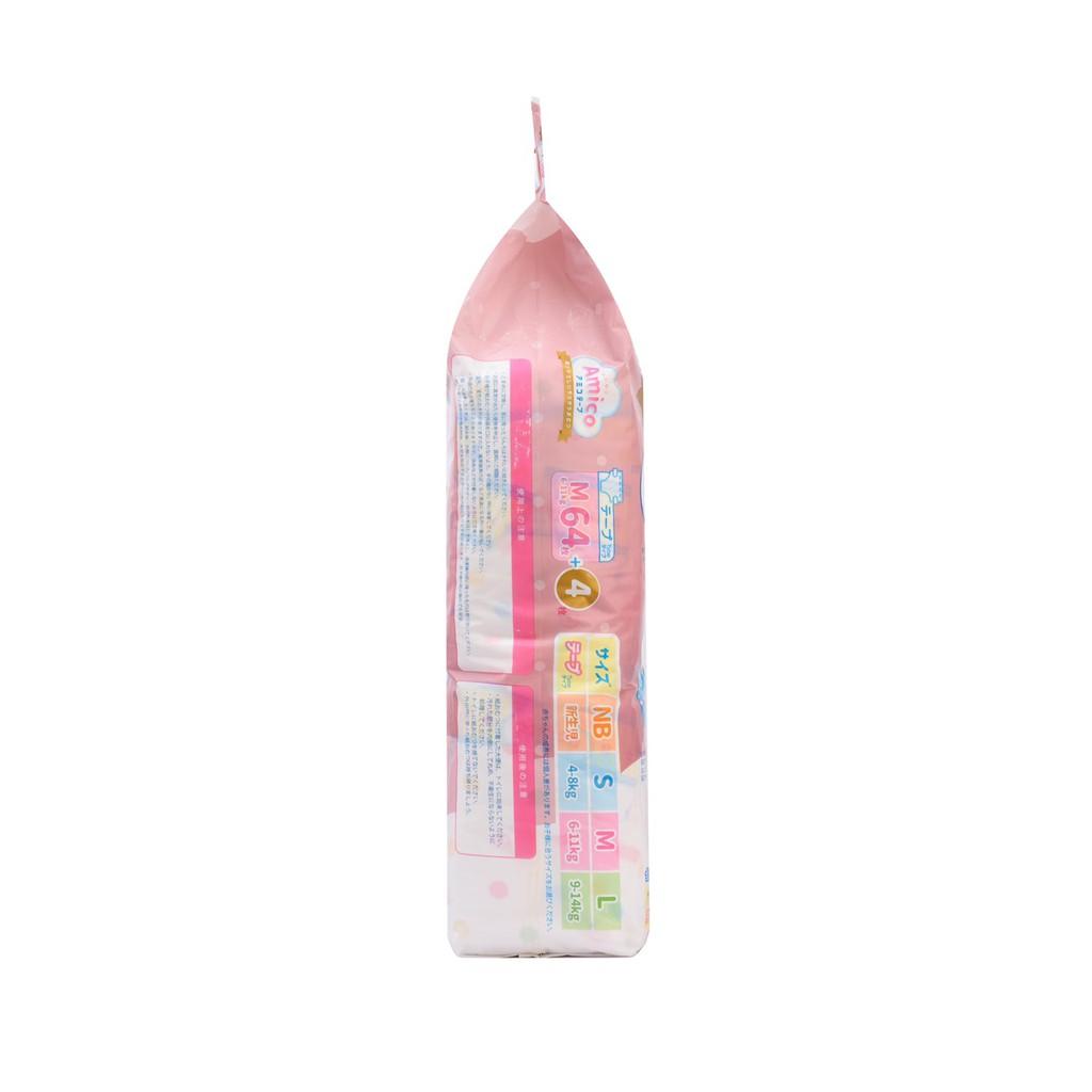 Bỉm - Tã dán Amico size NB 90+ 6 miếng