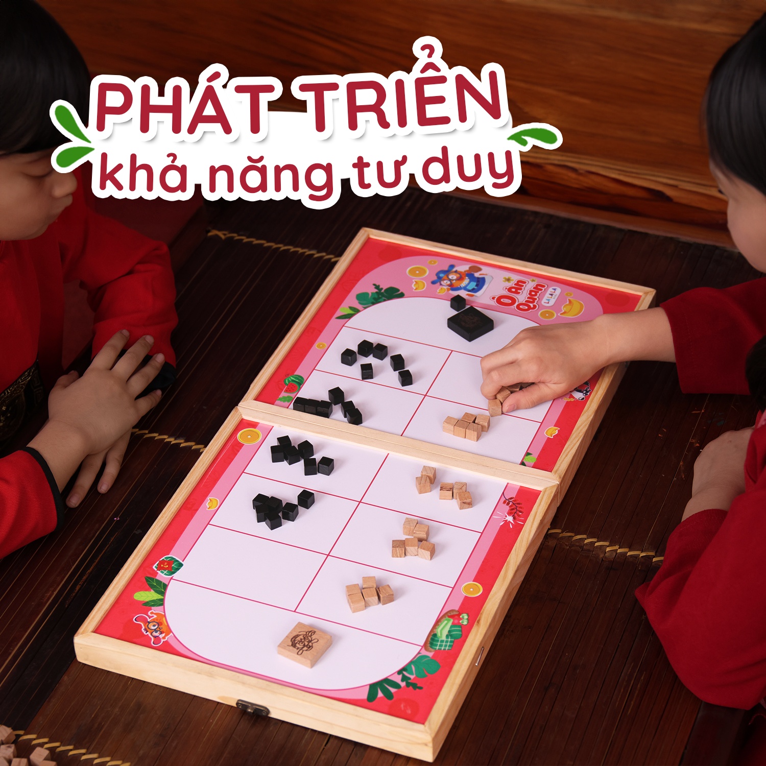 Bộ Đồ Chơi Board Game 5in1 Lalaplay - Trò Chơi Dân Gian - Lalala baby