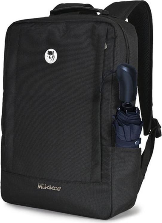 Balo Laptop Mikkor The Jeffrey Backpack Black 15.6inch